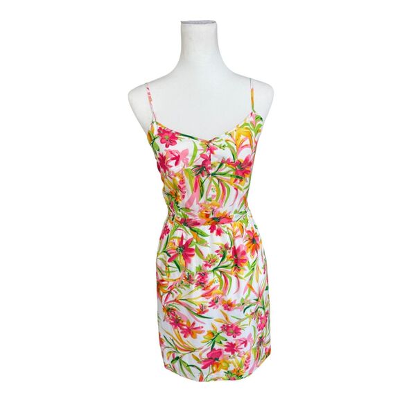 J. Crew NWT Sleeveless Floral Summer Cocktail Party Wedding Guest Dress‎ 10 - Picture 1 of 15